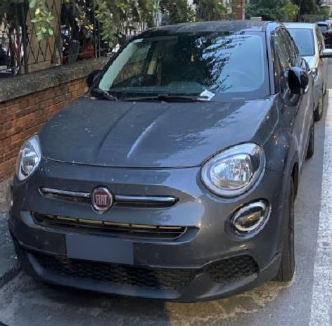 FIAT 500 X - Bank 281/2022 - Milano Law Court