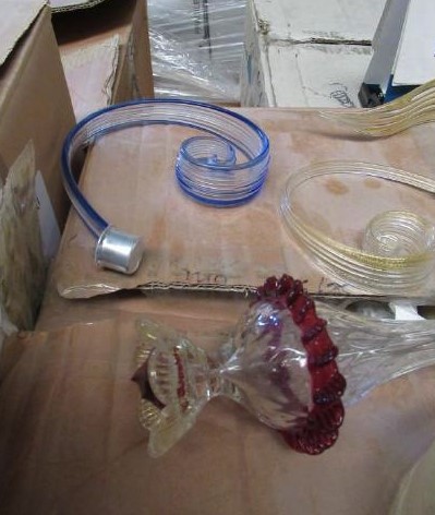 Glassware for chandeliers - Furniture and equipment for Spas - bank.45/2022- Pescara law court - Sale 5