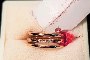 Bague Or Rose 18 Carats - Diamants 1