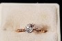 Anillo Oro Rosa 18 Quilates - Diamantes 0,05 ct 1