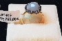 18 Carat Yellow Gold Ring - Moonstone - Blue Sapphire 2