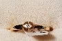 Anillo Oro Amarillo 18 Quilates - Diamante 0.02 ct 1