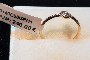 Anell Or Groc 18 Quilates - Diamant 0.02 ct 2