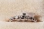 Anell Or Blanc 18 Quilates - Diamants 0.03 ct 1