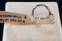 Anell Or Blanc 18 Quilates - Diamants 0.05 ct 2