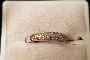 Bague en or blanc 18 carats - Saphir jaune 1