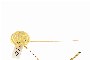 N. 2 Broche de Oro Amarillo 18 Quilates 2