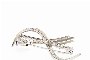 Broche Or Blanc 18 Carats - Diamants 1