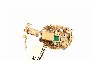 White Gold Necklace Clasp 18 Carat - Diamonds - Emeralds 2