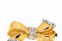 Broche de Oro Amarillo 18 Quilates - Diamantes 0,35 ct 1
