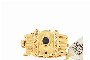 Cierre Collar Oro 18 Quilates - Diamantes - Zafiros 1