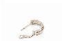White Gold Hoop 18 Carat - Diamonds 3