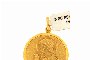 Medaglia d'Oro Giallo 18 Carati - Ciondolo 2