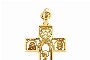 Croix en Or Jaune 18 Carats - Pendentif 2