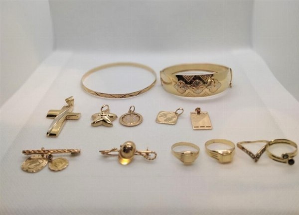 Gold jewelry - Contr. Liq. 6/2023 - Palermo Law Court