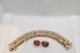Gold Earrings and Bracelets 2