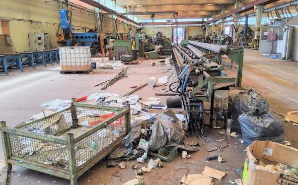 Metalworking - Machinery and equipment - Bank 53/2022 - Latina law court