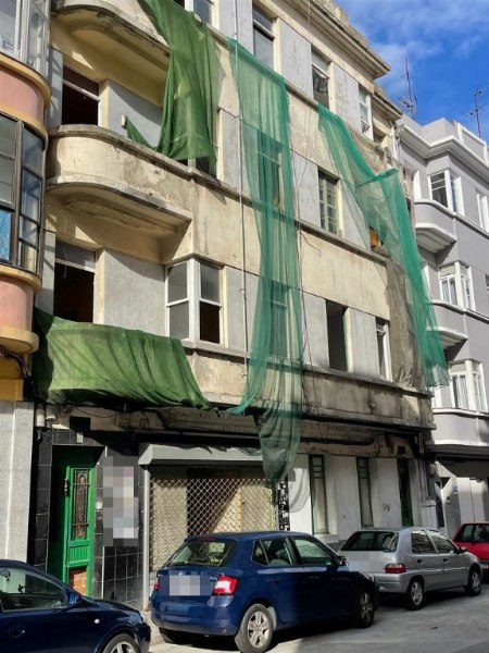 Two buildings in Calle Vizcaya in A Coruña - Spain - Law Court N.1 of A Coruña