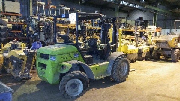 Construction Machinery and Trucks in Bilbao