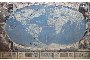 World Map - Offset Print on Canvas 1
