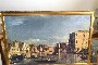 Venice, Lagoon with Gondolas - Offset Print on Canvas 2
