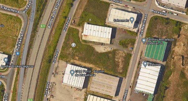 Tres Solares de uso industrial en Cabañas - Juzgado n. 2 de A Coruña
