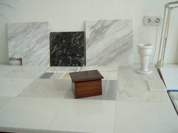 Azulejos de mármol y piedra caliza - Losas de mármol blanco Sivec