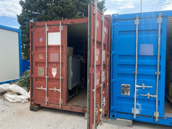 Container allestiti e attrezzature e materiali da lavoro - Liq. Giud. n. 37/2023 - Tribunale di Siracusa