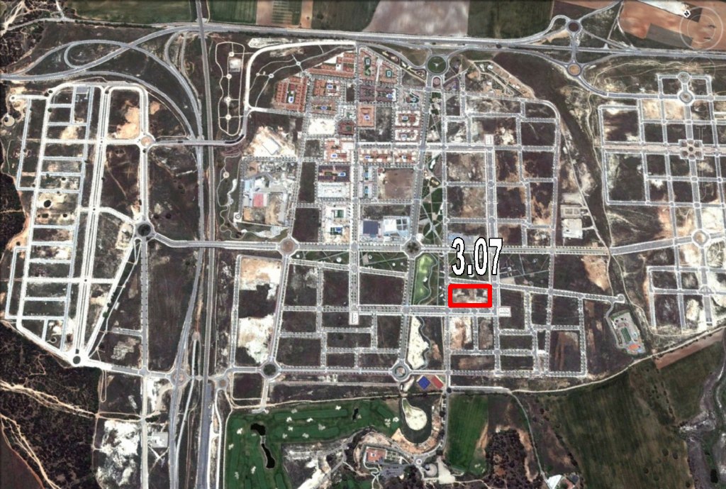 Solar (Parcela 3.07) en el Sector 1 de Yebes (Guadalajara) - Lote S44B.1