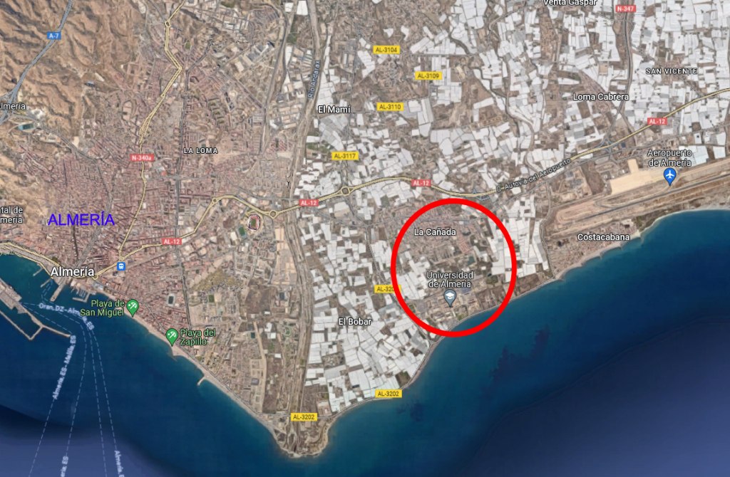 Suelo no urbanizable en Vega de Allá, ámbito Universidad, Almería - Lote S63.3