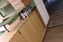 Vertical Display Cabinet in Oak Wood 5