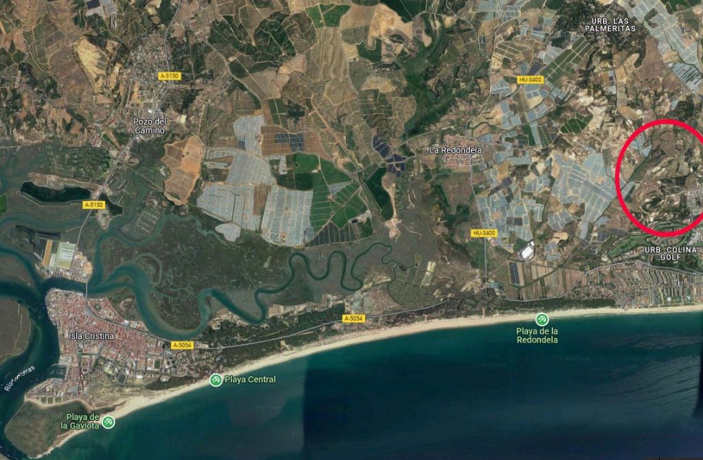 Fincas di terreni non urbanizzabili a Isla Cristina, Huelva. - Lotto S65.6