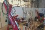 Production line and machinery for leather tanning 3