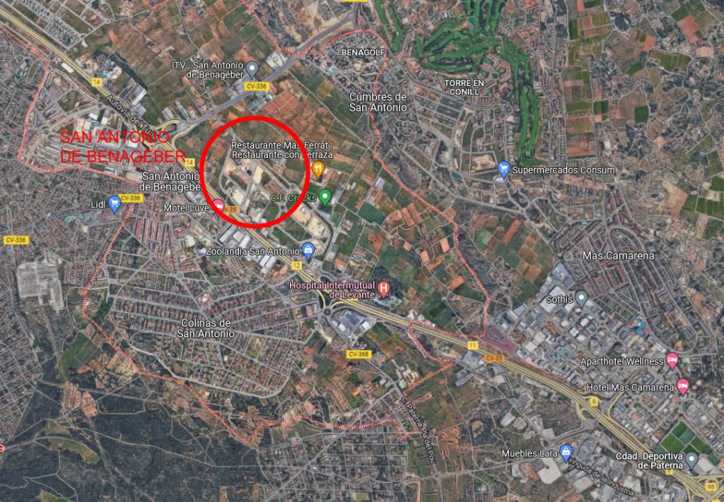 Quota indivisa di parcella (25%) nel settore I-1 di San Antonio de Benageber, Valencia - Lotto S49.1
