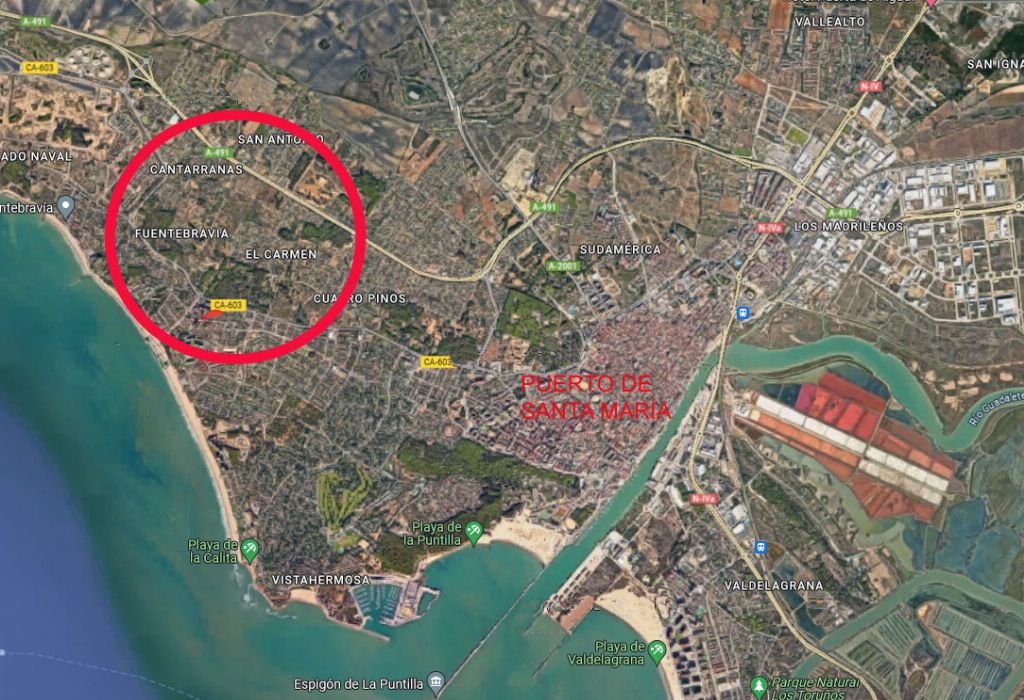 Non-buildable land in El Puerto de Santa María, Cádiz - Lot S56.2