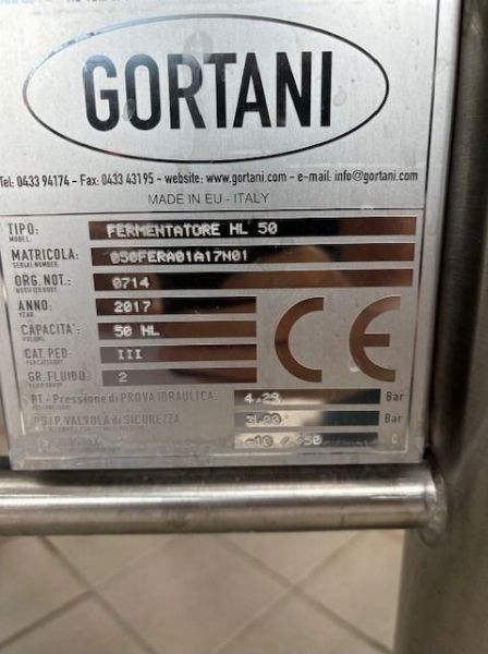 Attrezzature Birrificio Gortani - Beni Strumentali da Leasing - Intrum Italy S.p.A 