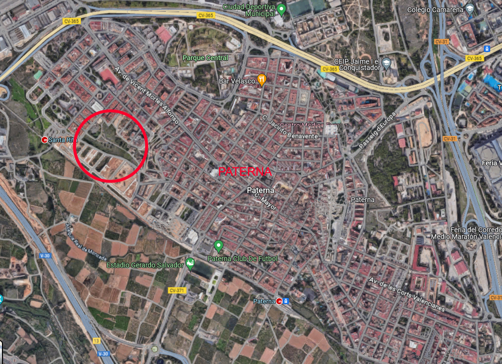 Suelo en el sector Santa Rita, UE2. Paterna, Valencia - Lote S49.8