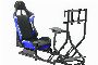 Symulator jazdy z fotelem Cortek Seria 6 Niebiesko-Czarny 1
