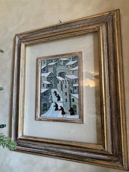 Artworks and furnishings: - lacquered wooden door and paintings at auction - Judicial Liquidation n.33/2023 - Court of Spoleto - Sale 3