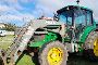 Трактор Jon Deere са Mailleux предњом лопатом 2