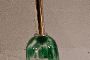 Green and orange crystal and silver bell 2