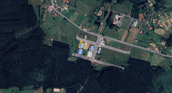 Dwie hale przemysłowe zlokalizowane w A Trabe, A Coruña - Sąd Gospodarczy Nr 2 w A Coruña