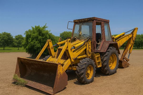 Pohyb pôdy: Nákladné auto SCM a mechanická lyžica s hydraulickou rukou na aukcii - Súkromný predaj