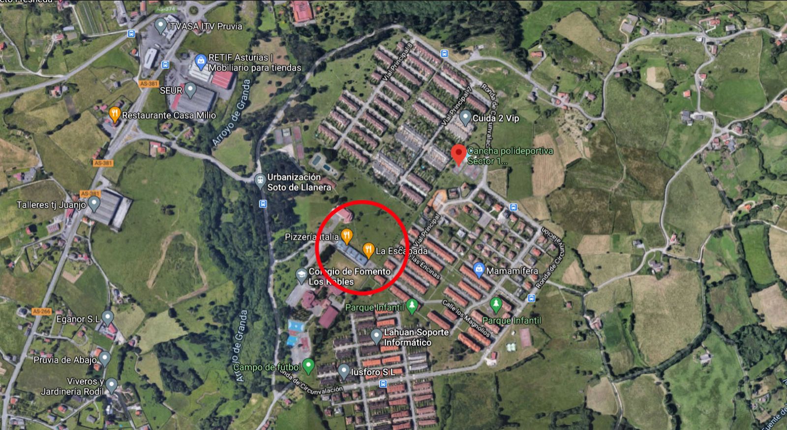 Local Comercial en Urbanización Soto de Llanera (Pruvia, Llanera, Asturias) - Lote S17