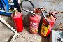 N. 3 Brandblussers, Compressor en Diverse Gereedschappen 1