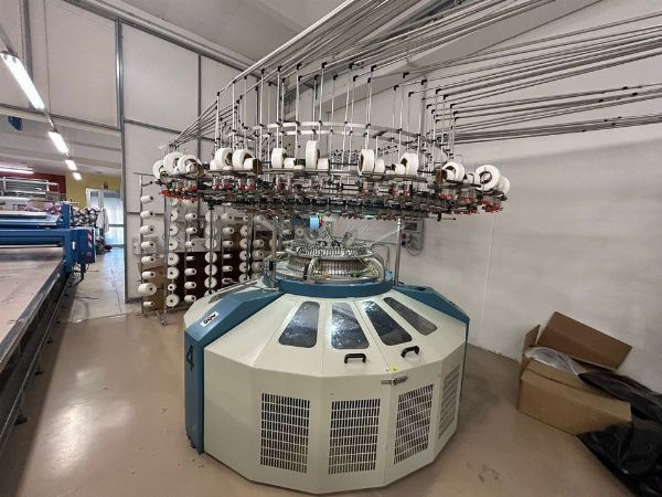 Produkcja bielizny - Maszyny i urządzenia, - Różne ubrania i akcesoria - Likwidacja Sądowa nr 25/2025 - Sąd w Trani