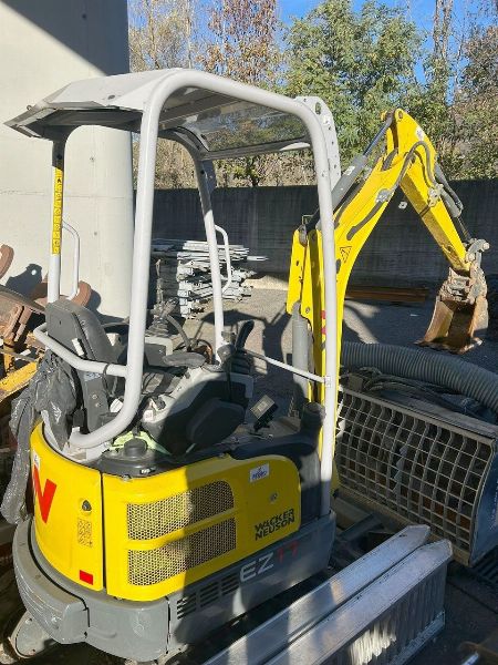 Teleskoplifter Wacker Neuson TH412 - Minigraver Neuson EZ17 - driftsmidler fra leasing