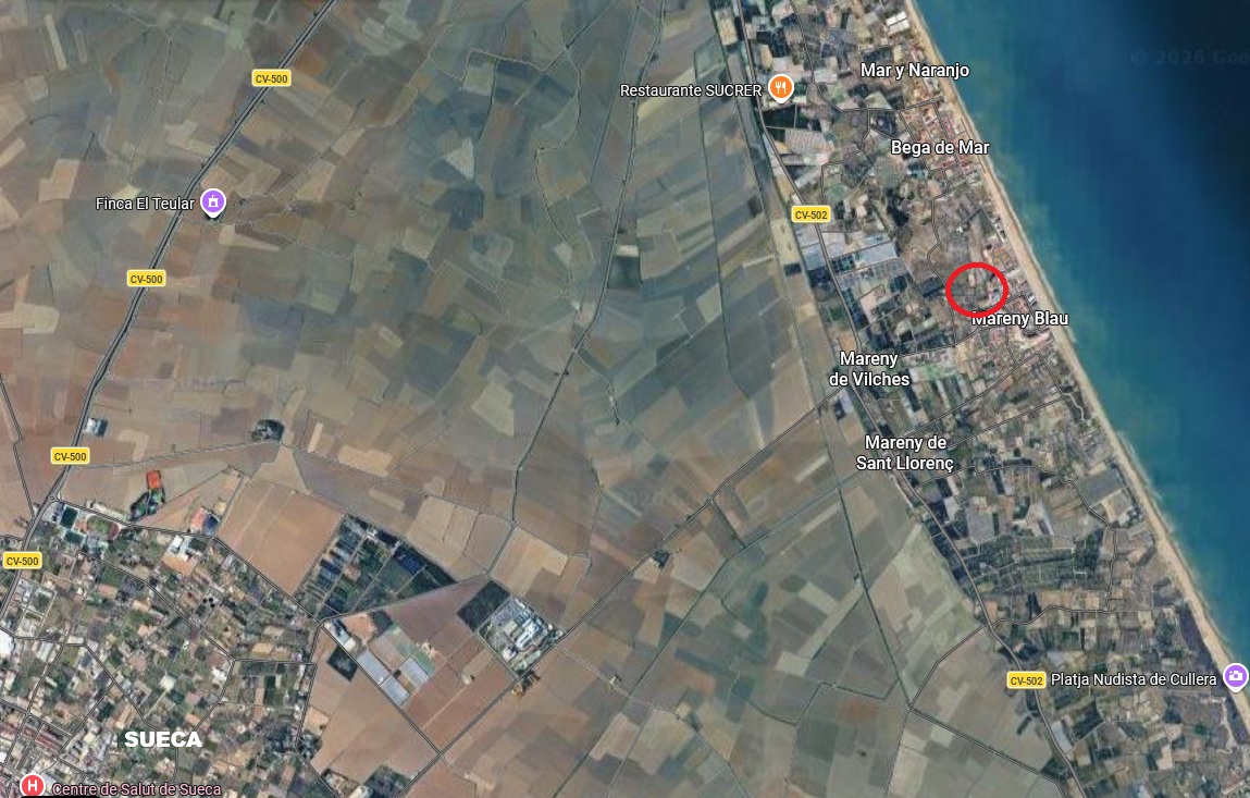 Dos fincas registrales de suelo no urbanizable en Sueca, Valencia - Lote S49.6.3