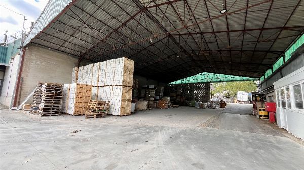 Nave industriale, insieme de macchinari pe' fa lavor&agrave; er legno, veicoli e scorte - Sezzione der Mercantile der Tribunale de Istanza de Ja&eacute;n. Piazza n&deg; 1