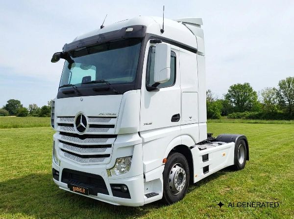 Cestni vlačilec Mercedes Actros in polprikolice Lecitrailer ter Wilhelm Schwarzmuller – oprema iz leasinga